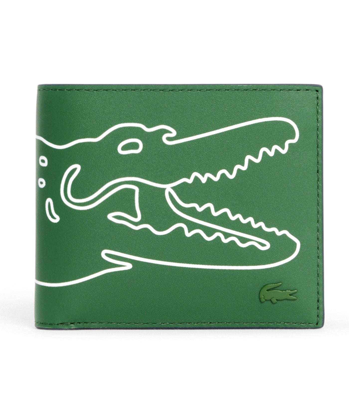 Medium FG Leather Billfold Vert 132