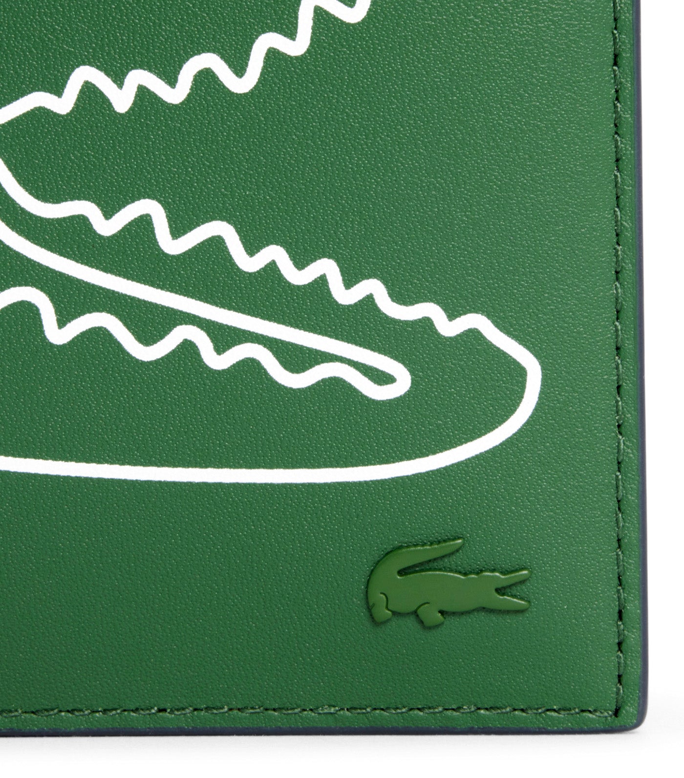 Medium FG Leather Billfold Vert 132