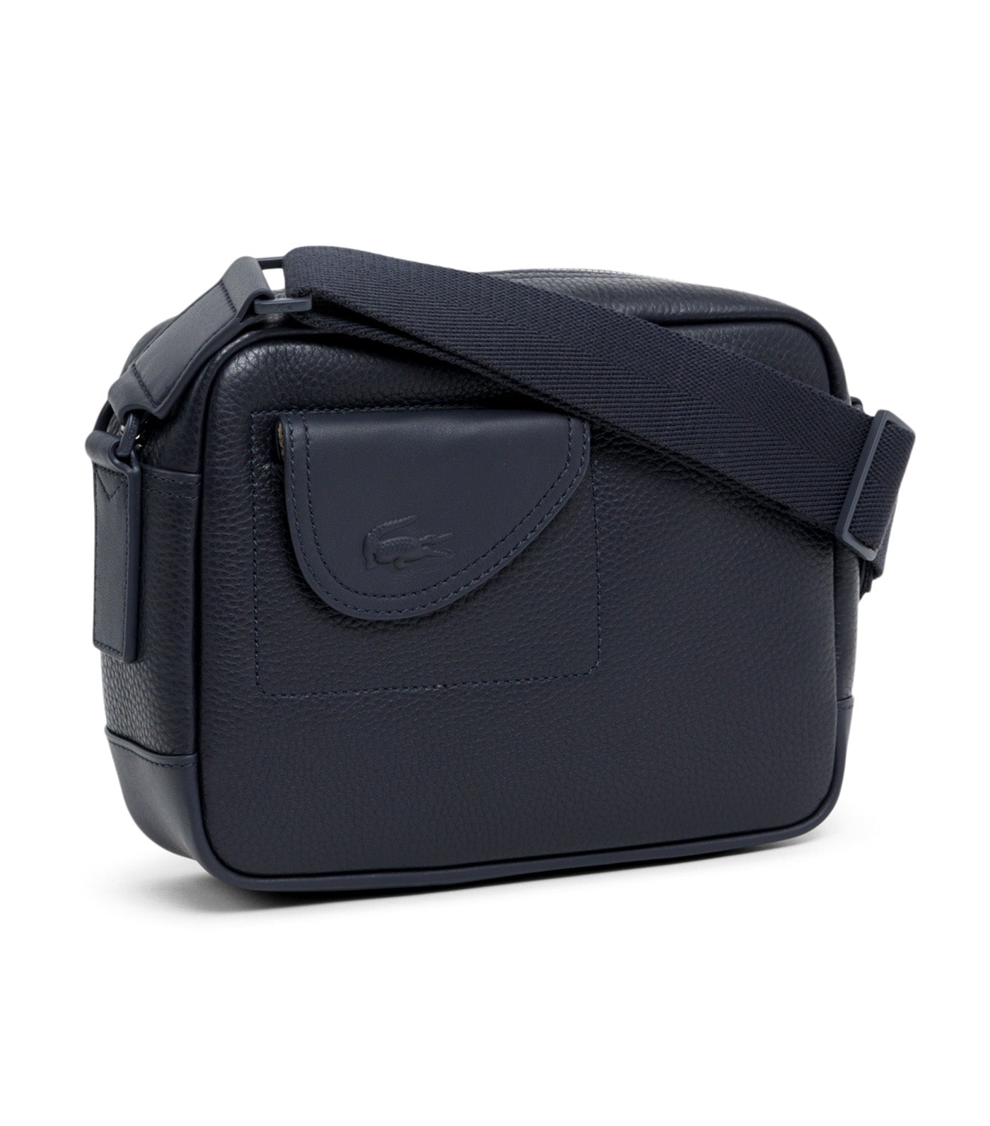 Club Lacoste Grain Leather Satchel