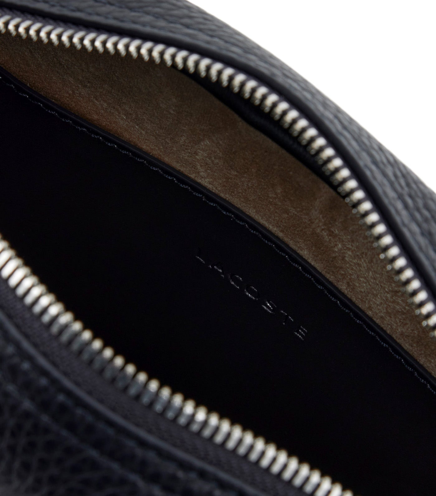 Club Lacoste Grain Leather Satchel