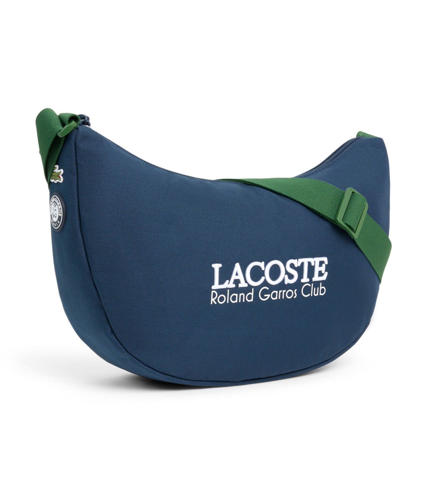 Medium Roland-Garros Half Moon Purse Marine 166 Vert 132