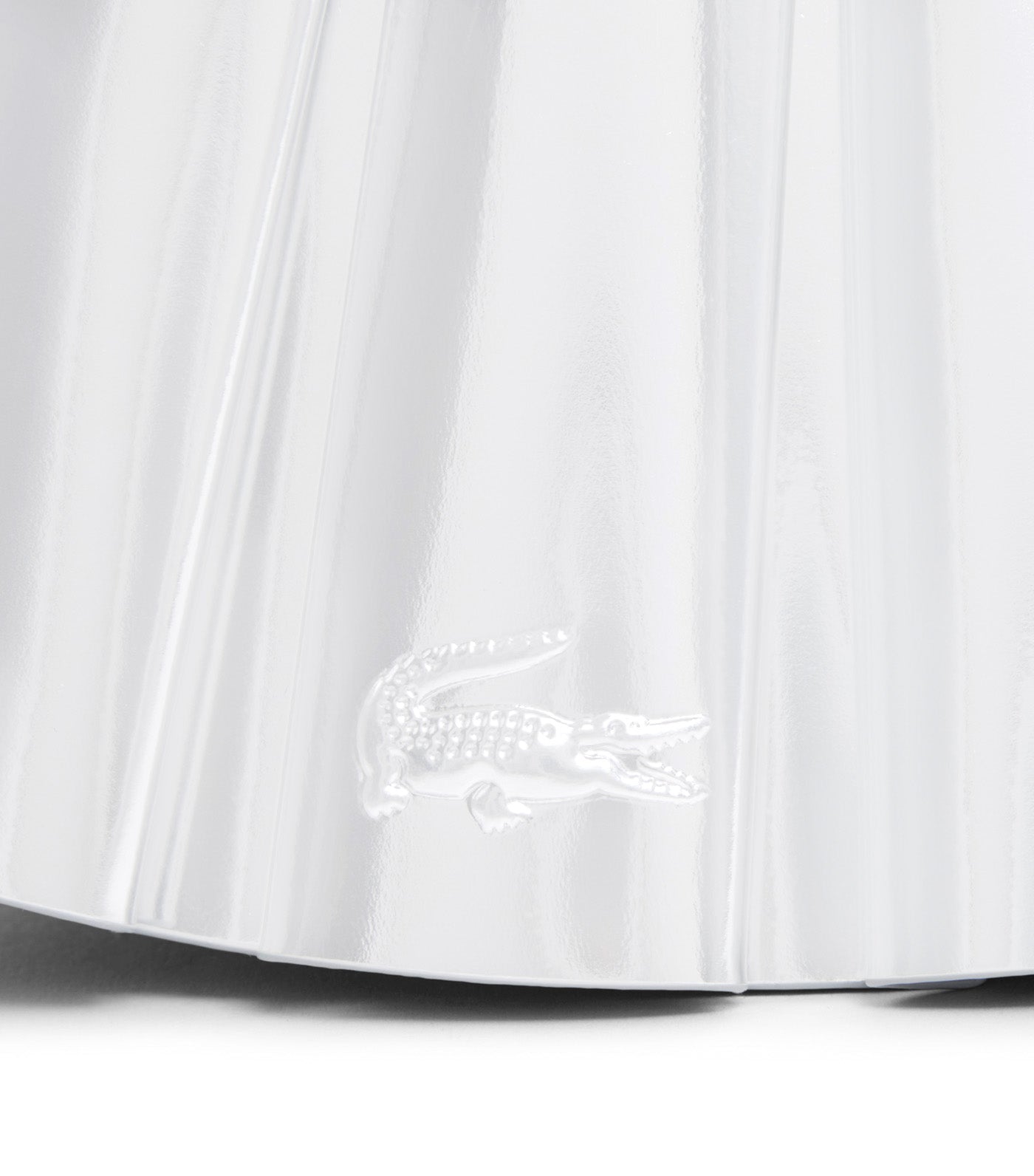 Lacoste Mini Mirror Lenglen Leather Bag Silver Mirror