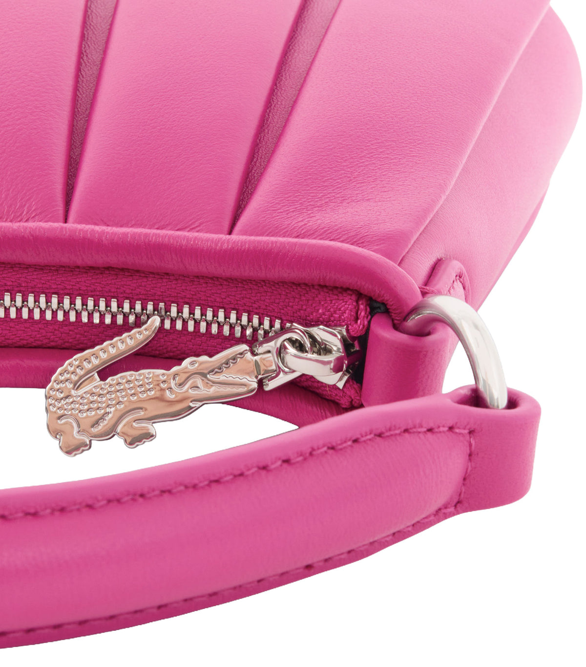 Mini Lenglen Leather Bag Rubine