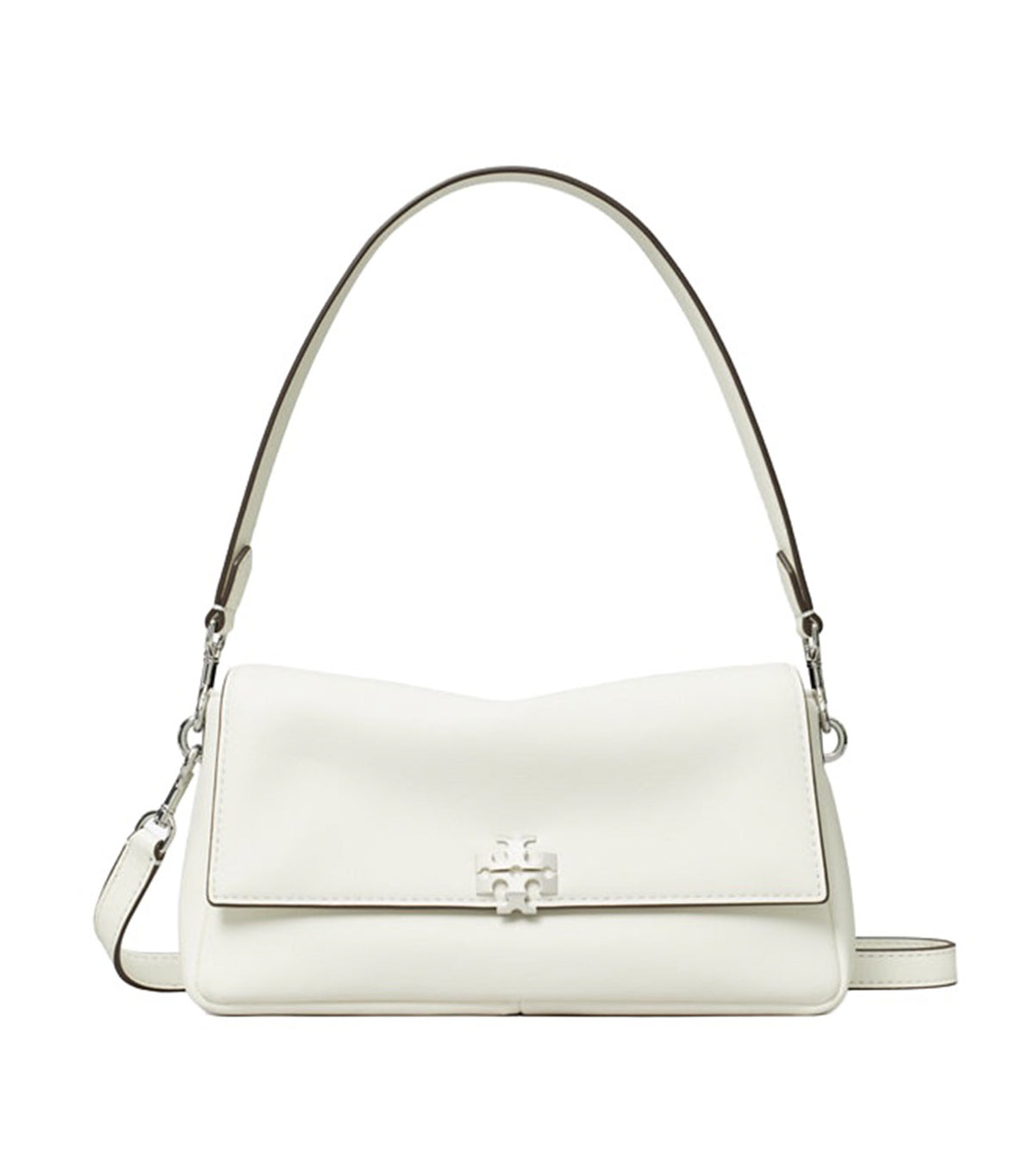 Small Charlie Shoulder Bag Bianco