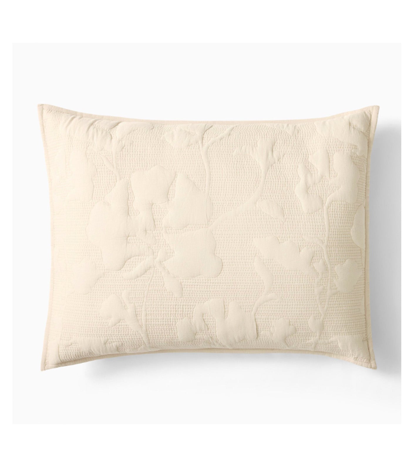 Outline Floral Quilt & Shams