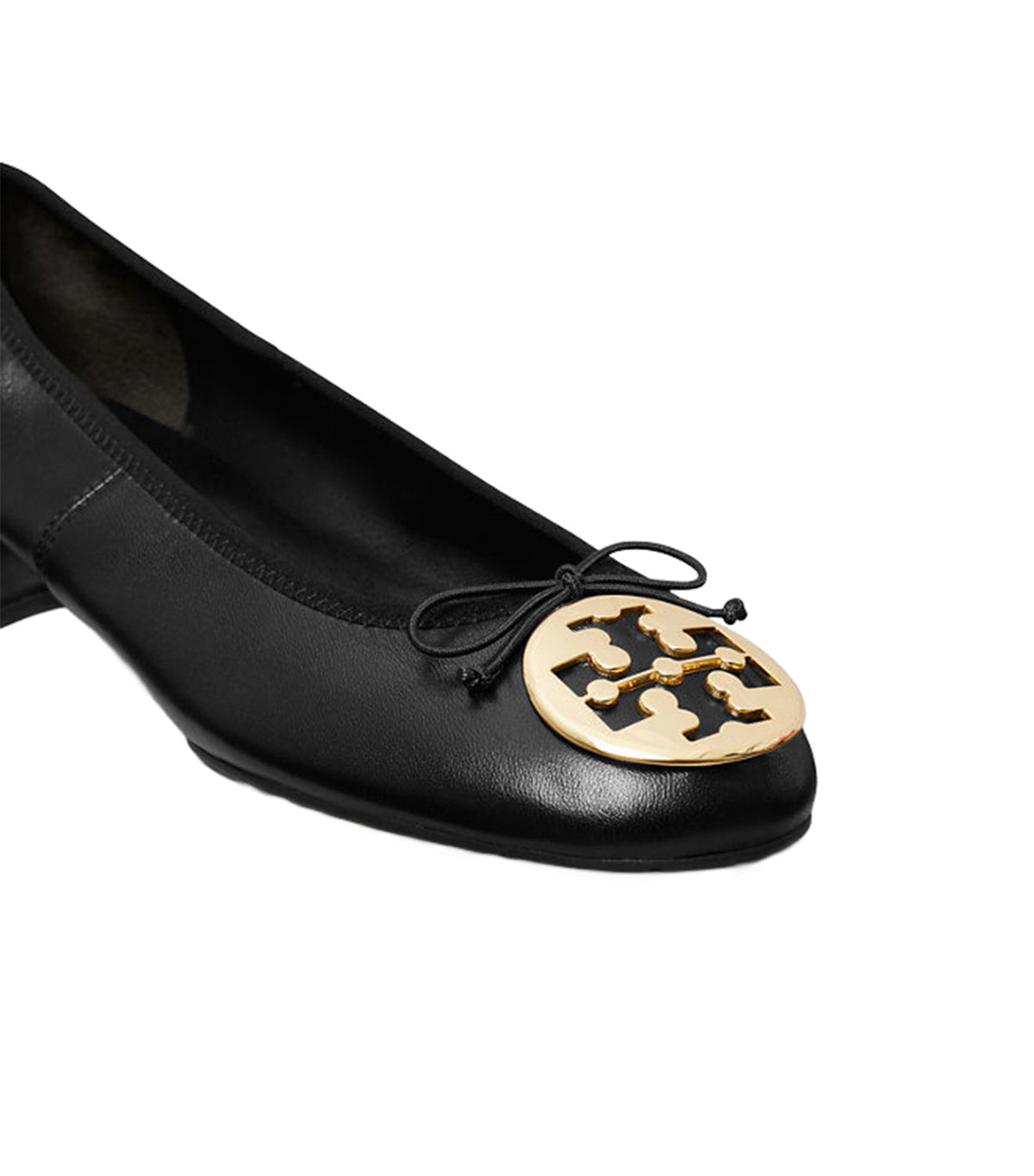 Reva Heeled Ballet Perfect Black/Gold