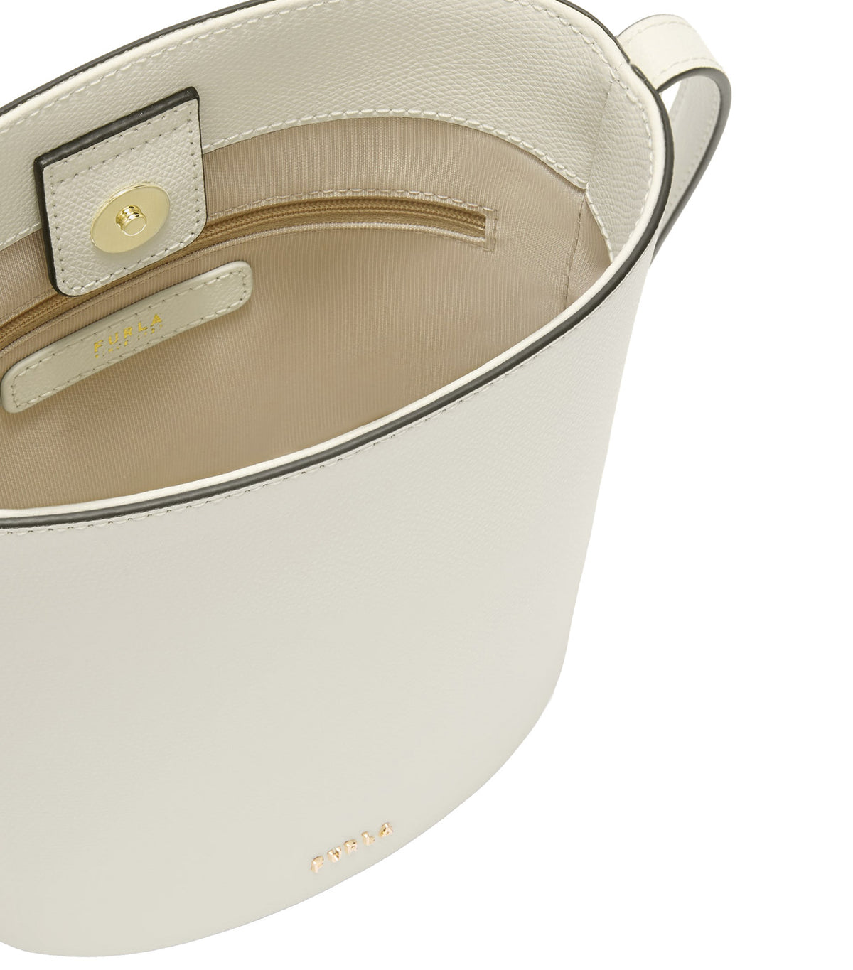 Roxie Mini Bucket Bag Panna