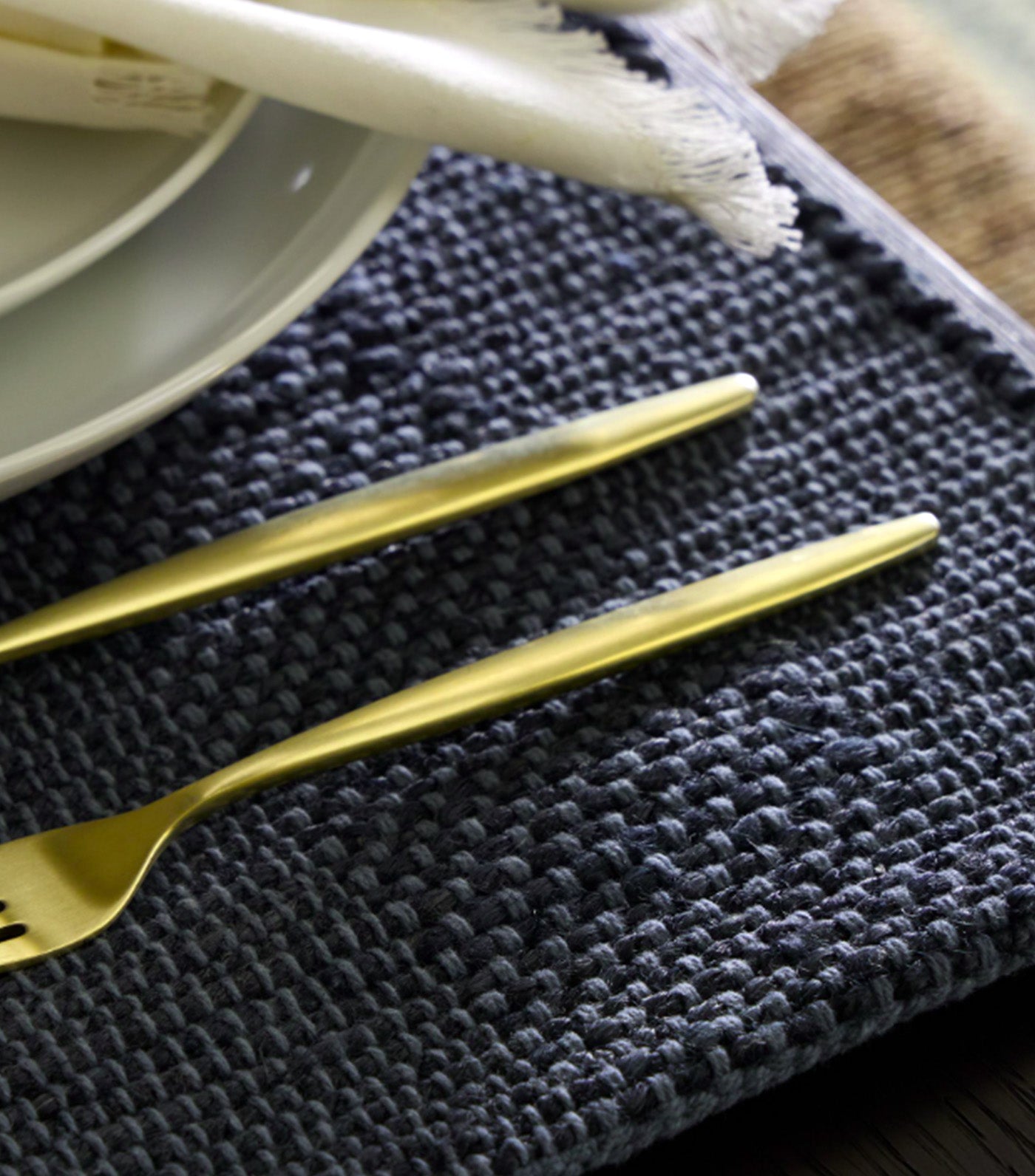 Chunky Textured Woven Table Accessories