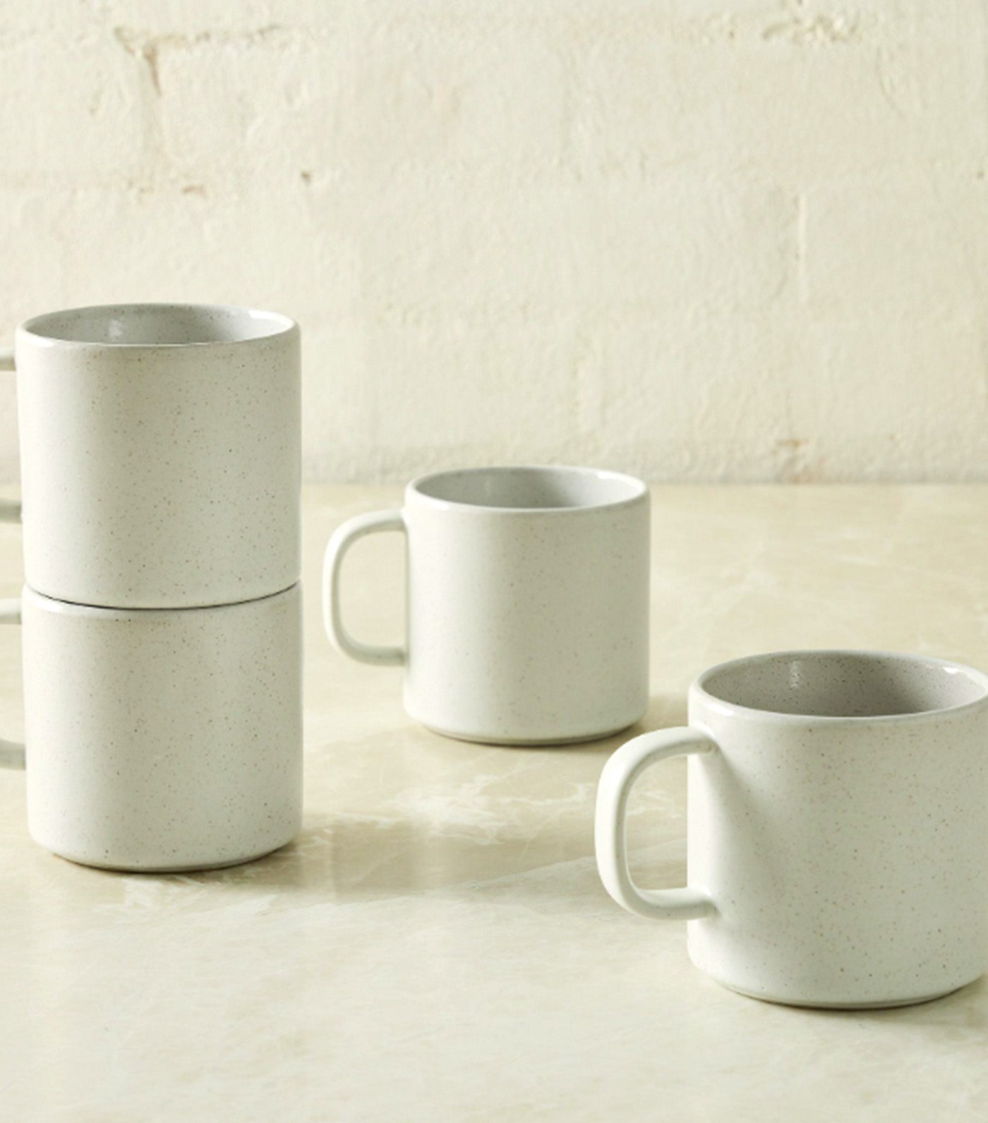 Hale Stoneware Mug Sets White