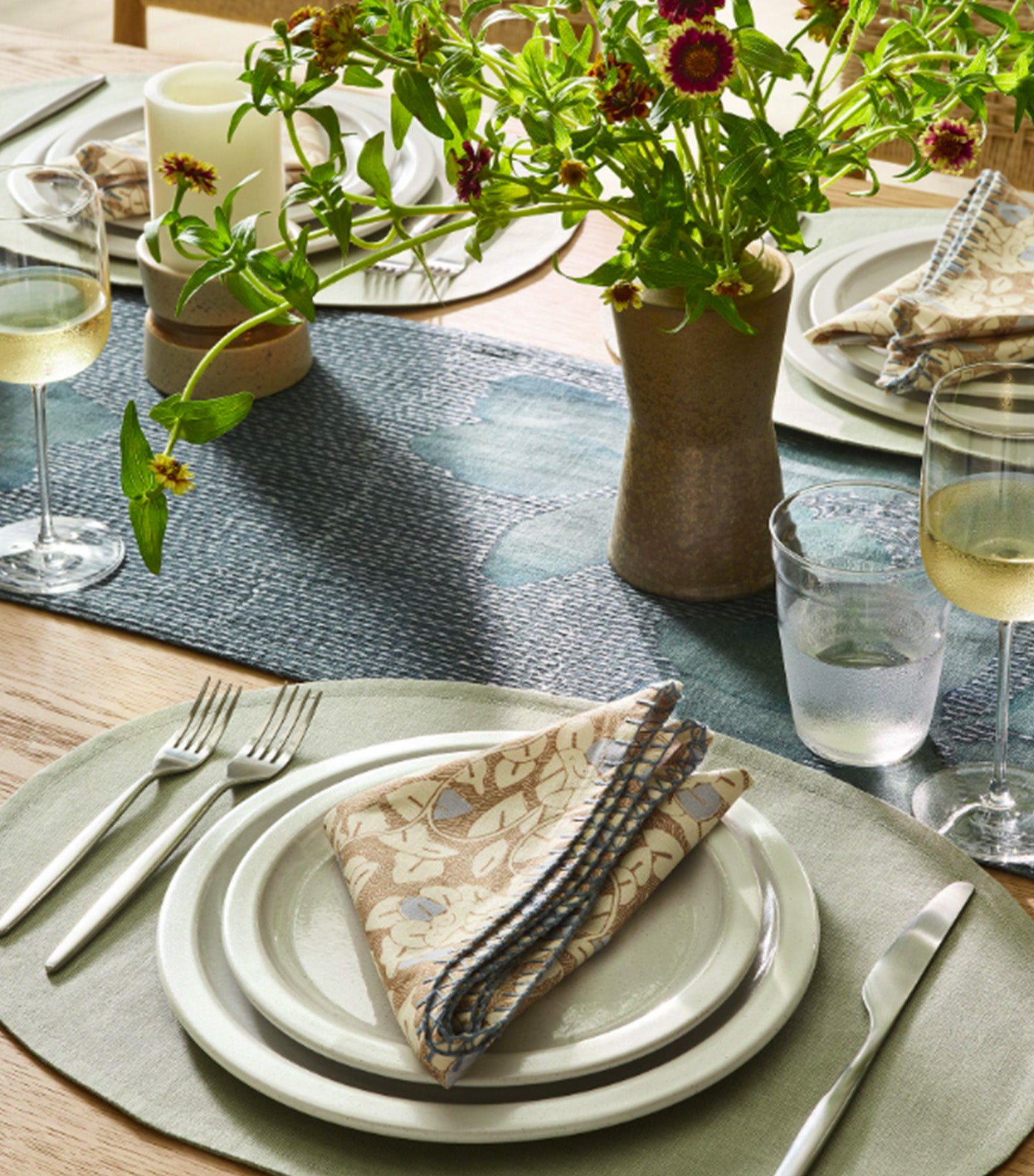 Hale Stoneware Dinnerware Collection Stone White
