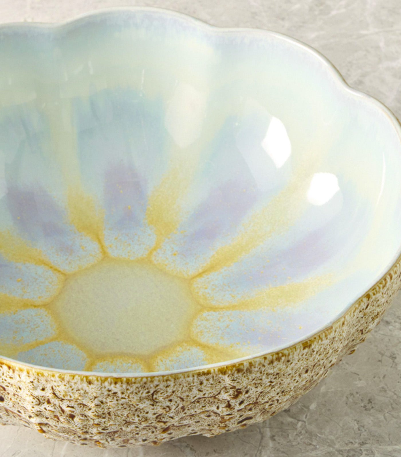 Seashell Stoneware Serveware Collection