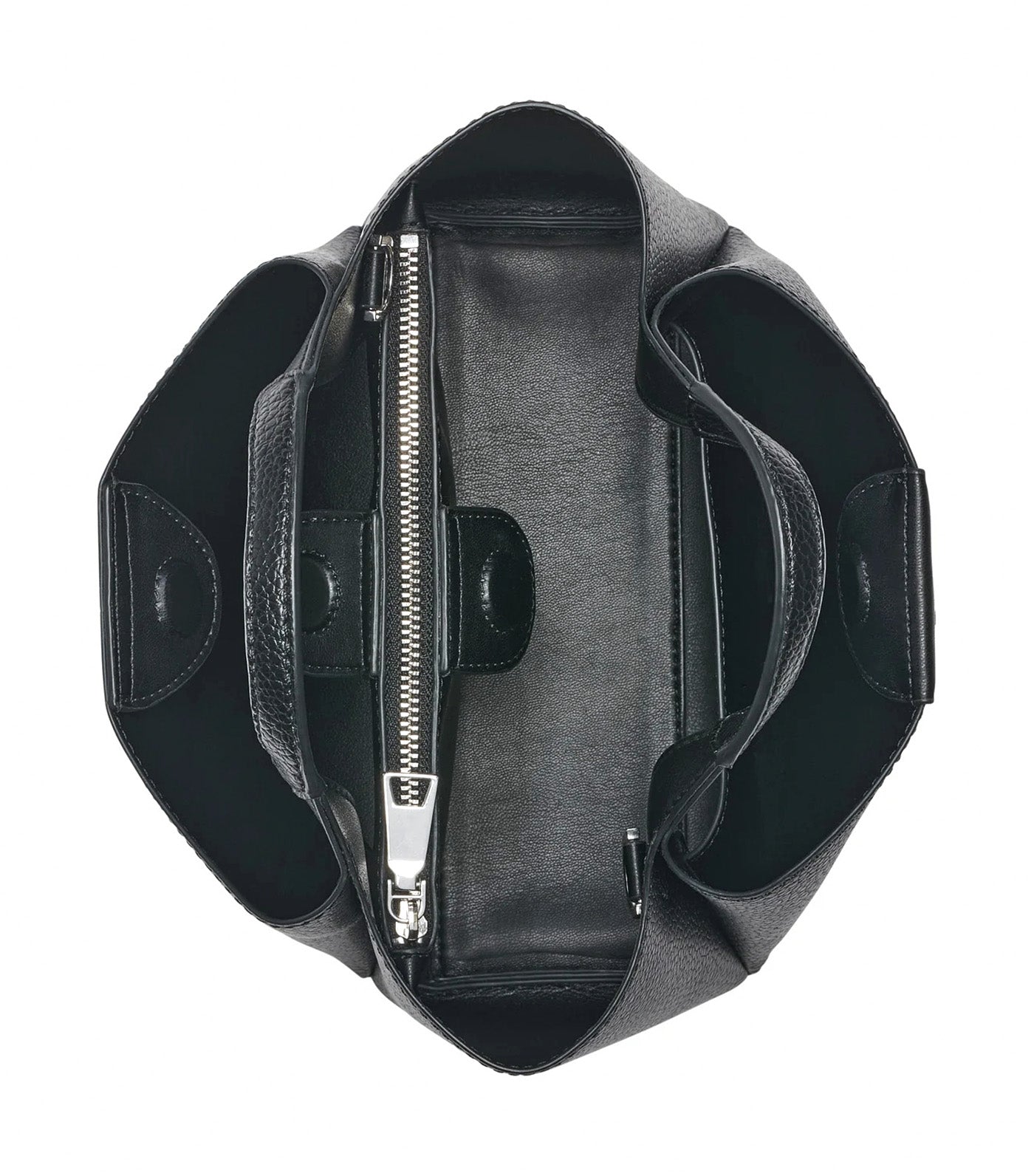 DKNY Willa Mini Satchel Black/Silver