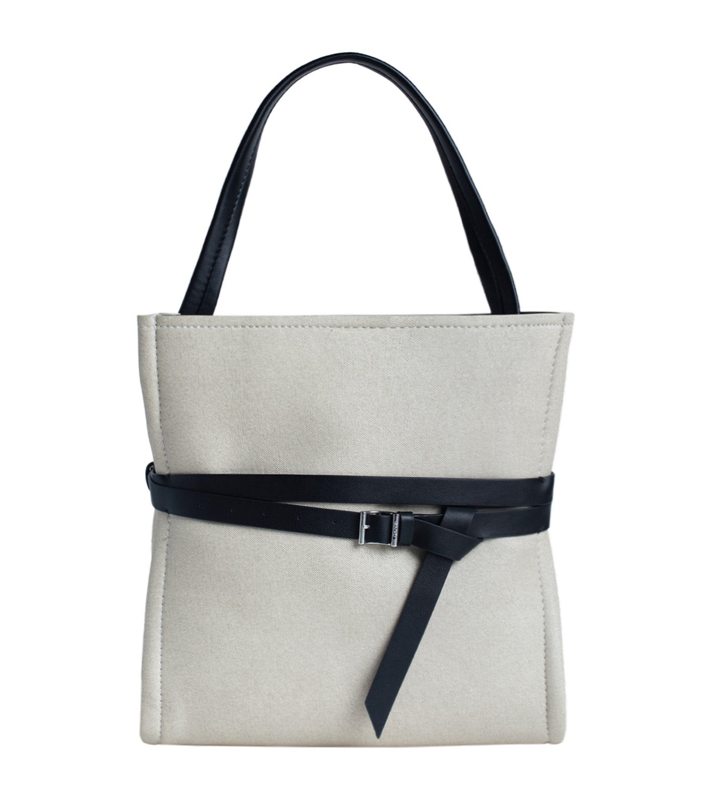 Bridie Bucket Bag Natural/Black