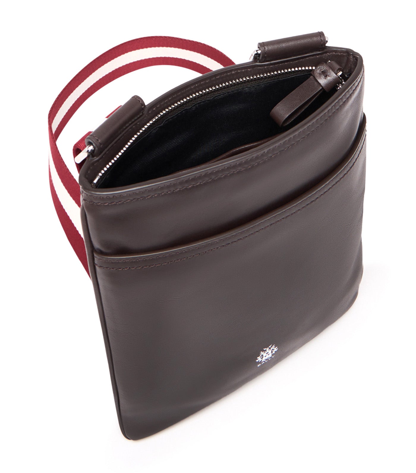 Ray Flat Cross Body Bag Chocolate