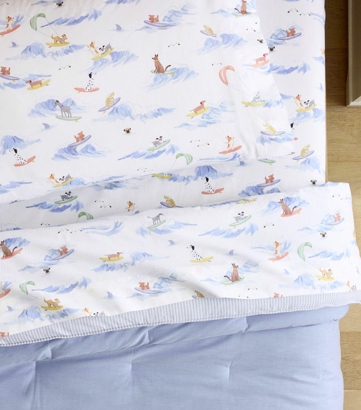 Surf Dogs Organic Sheet Set