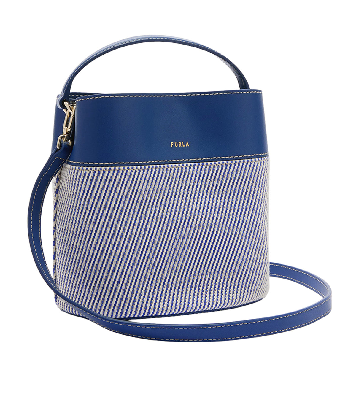 Amelia Mini Bucket Bag Toni Indigo