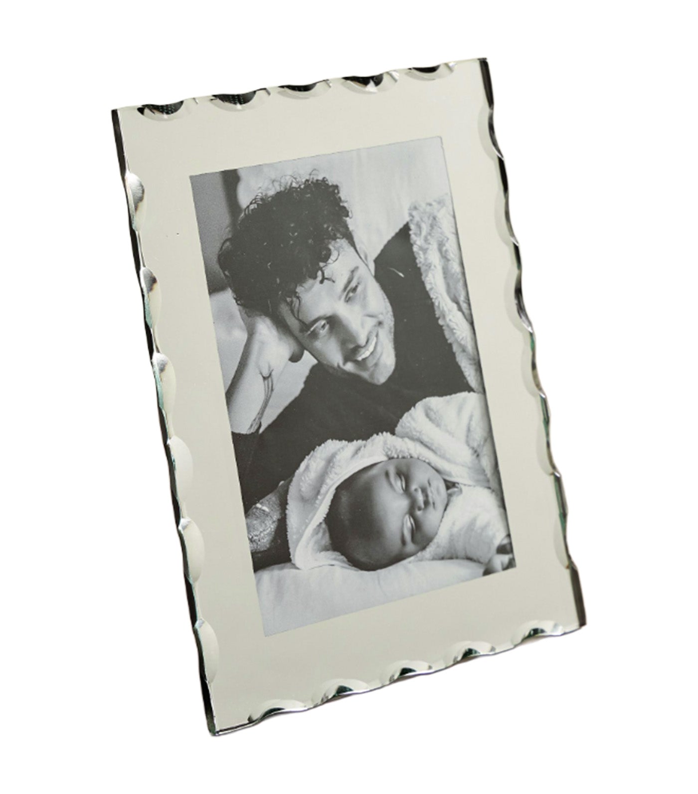 Mirrored Glass Tabletop Frame
