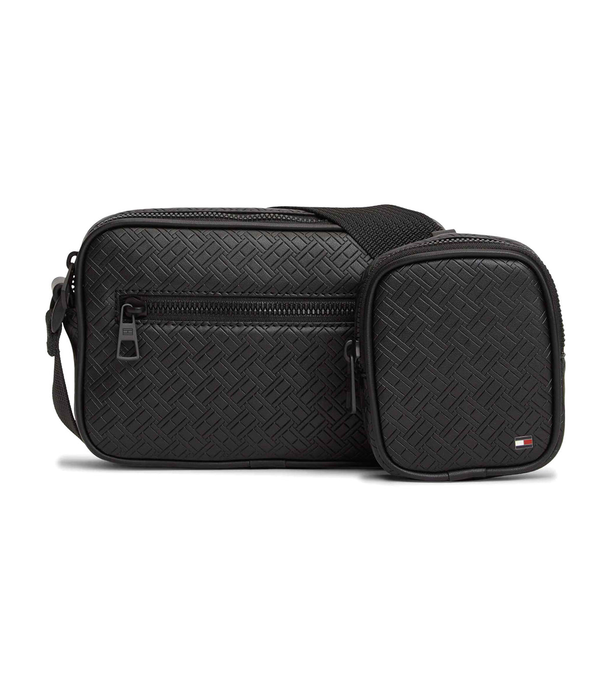 Men's Embossed Flag Modular Bag Black