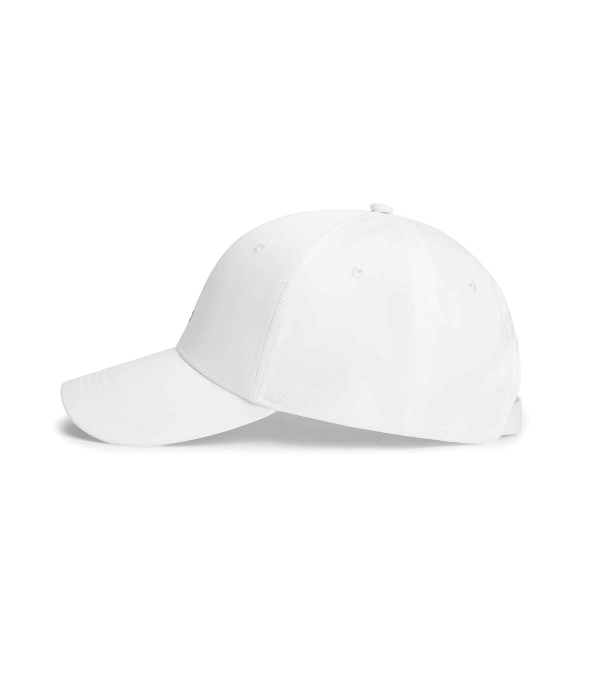 Men's Flag Cotton 6 Panel Cap Ecru
