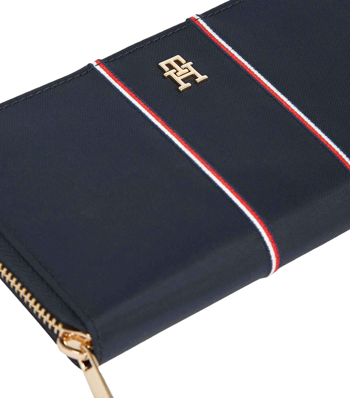 Women's Icon Large Zip Around Nylon Corporate Wallet Blue Corp