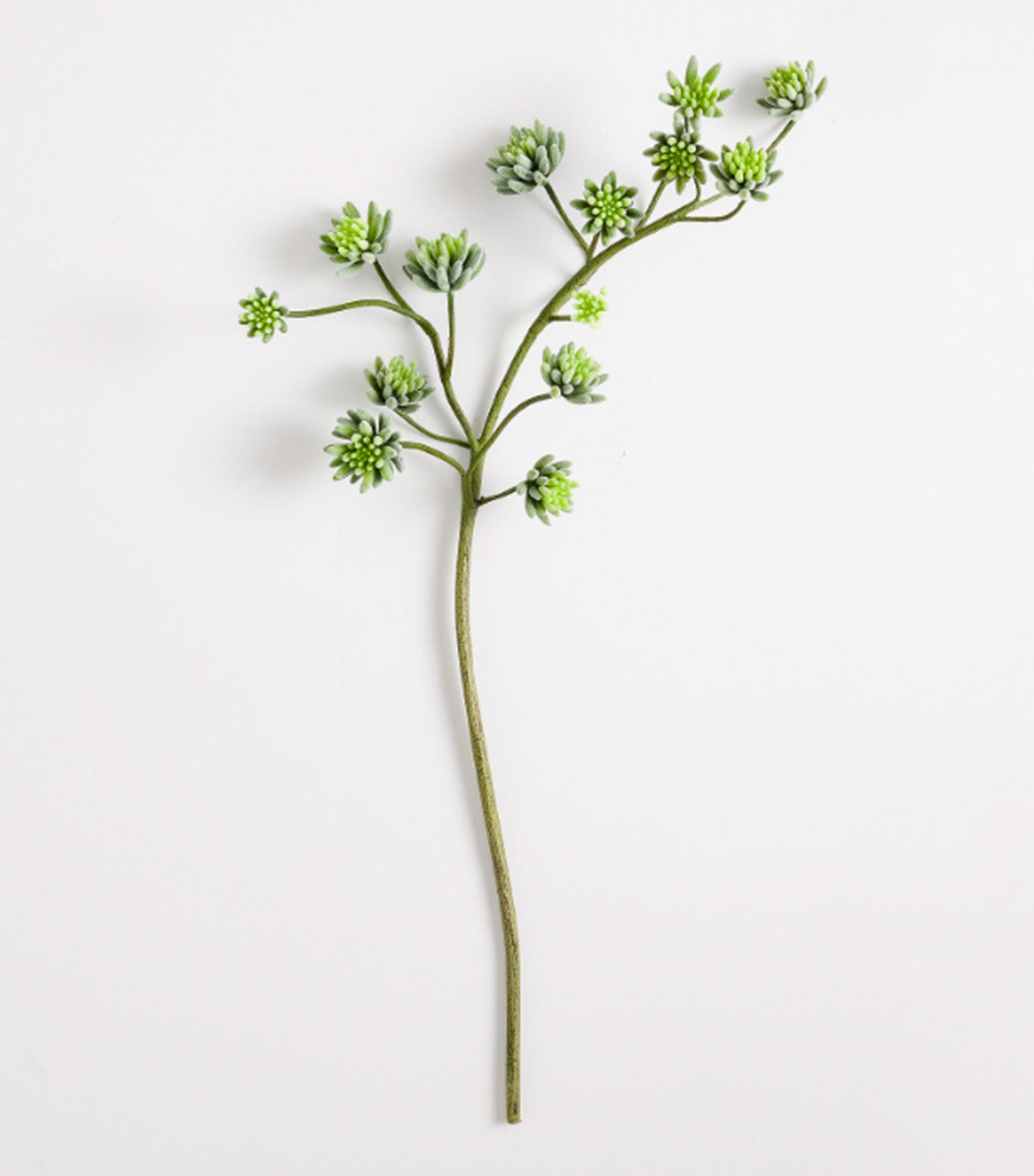 Faux Flowering Succulent Branch