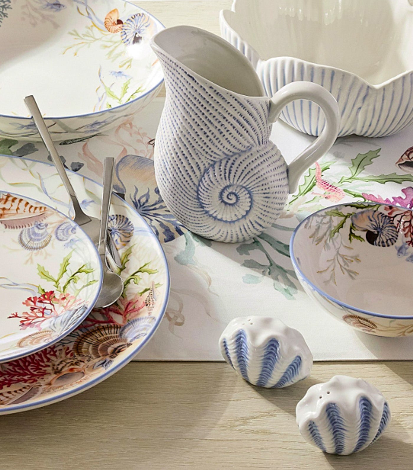 Enchanted Sea Stoneware Dinnerware Collection