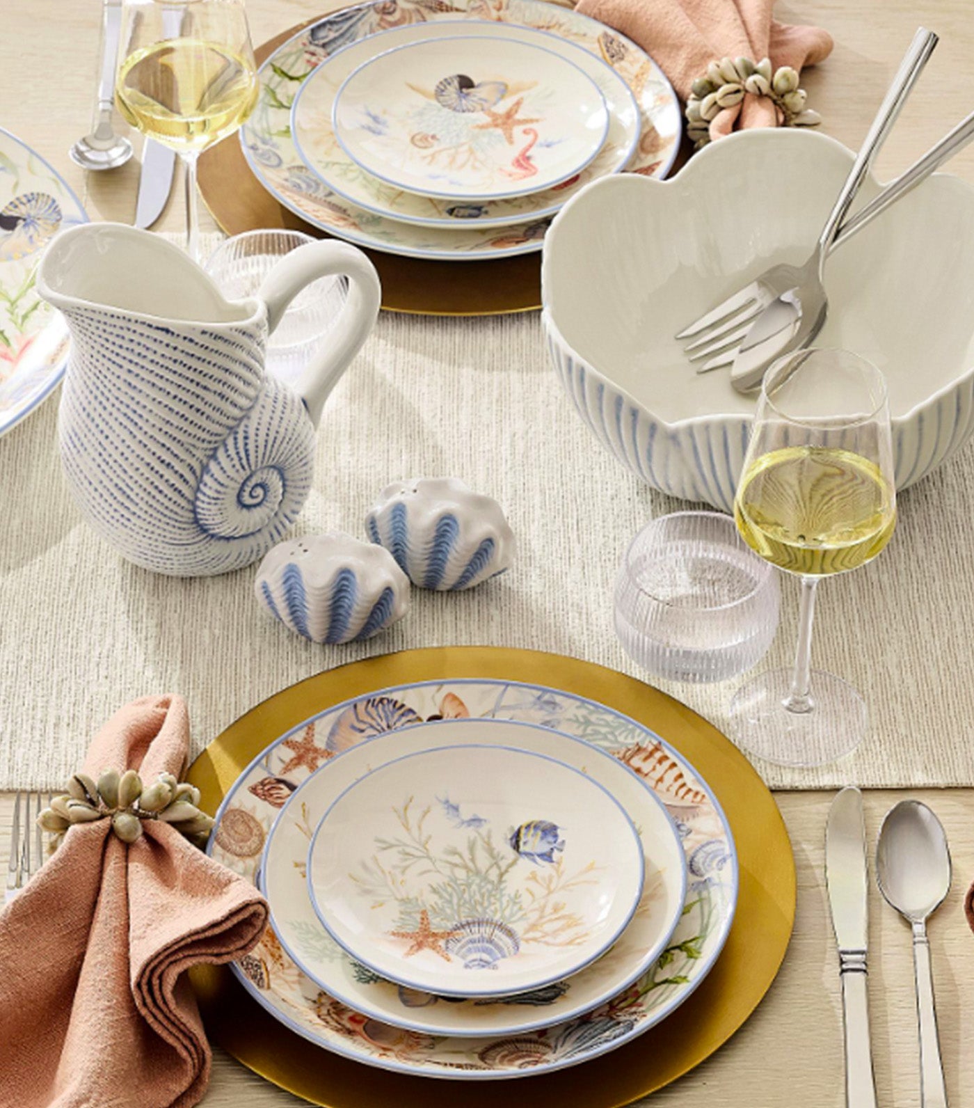 Enchanted Sea Stoneware Dinnerware Collection
