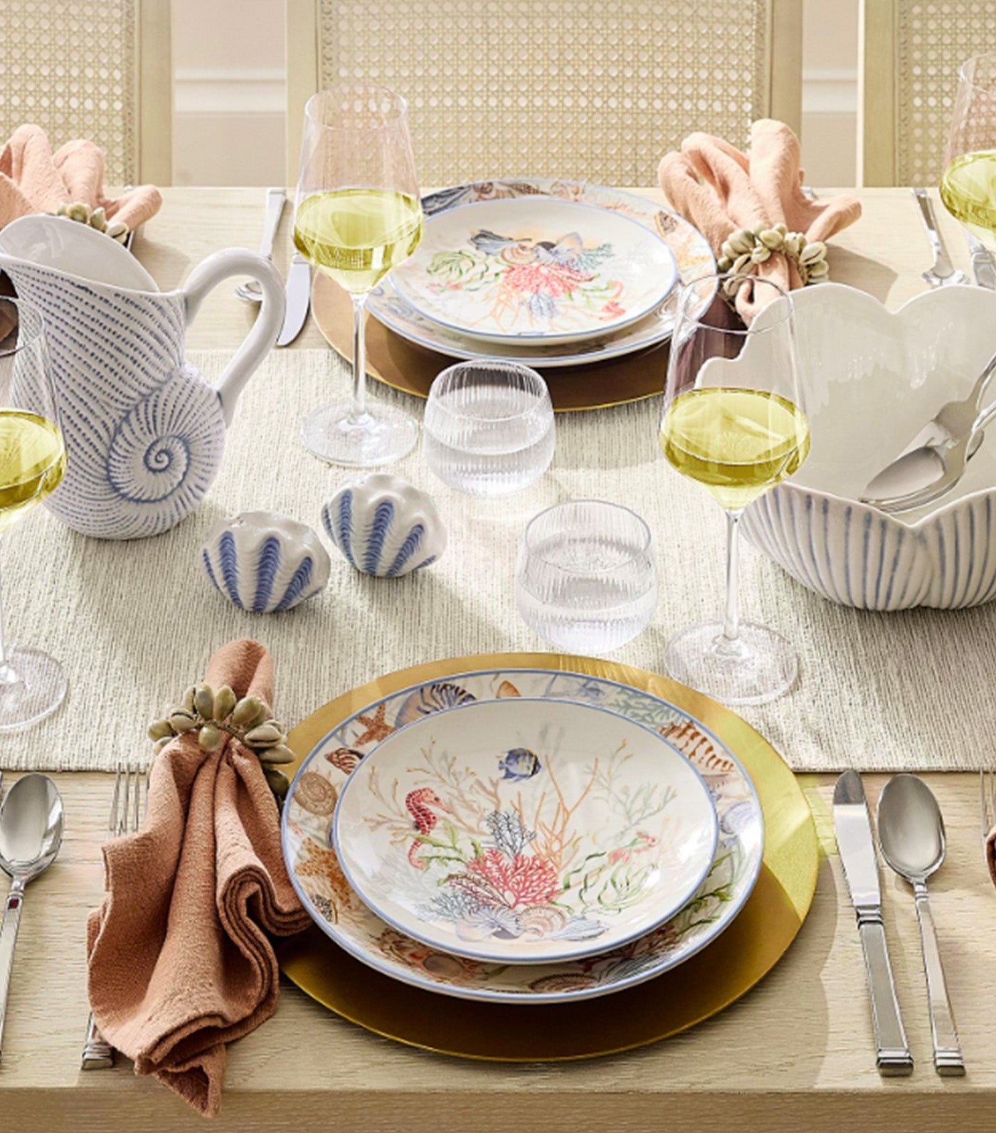 Enchanted Sea Stoneware Dinnerware Collection