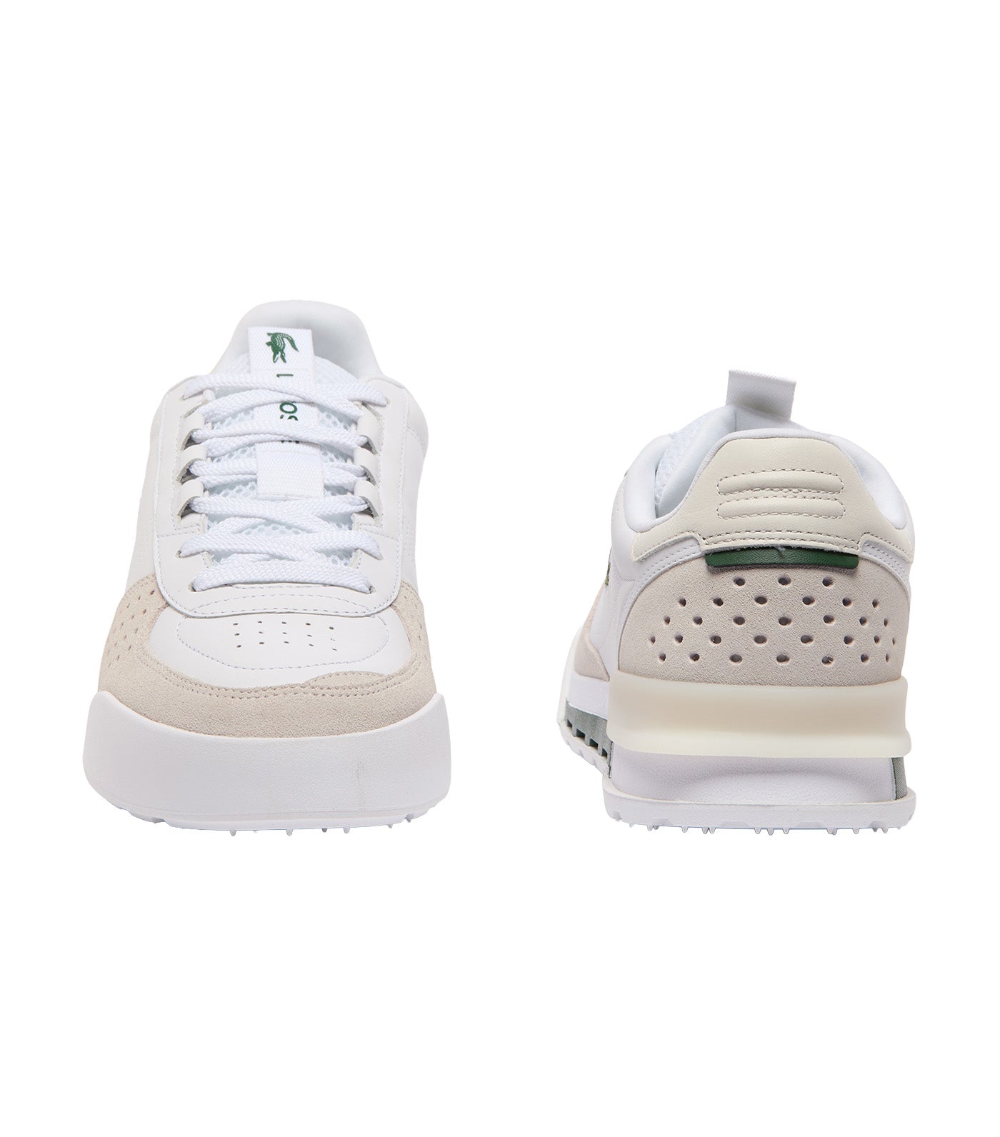 Men’s Slam Break Leather Sneakers White/Off White
