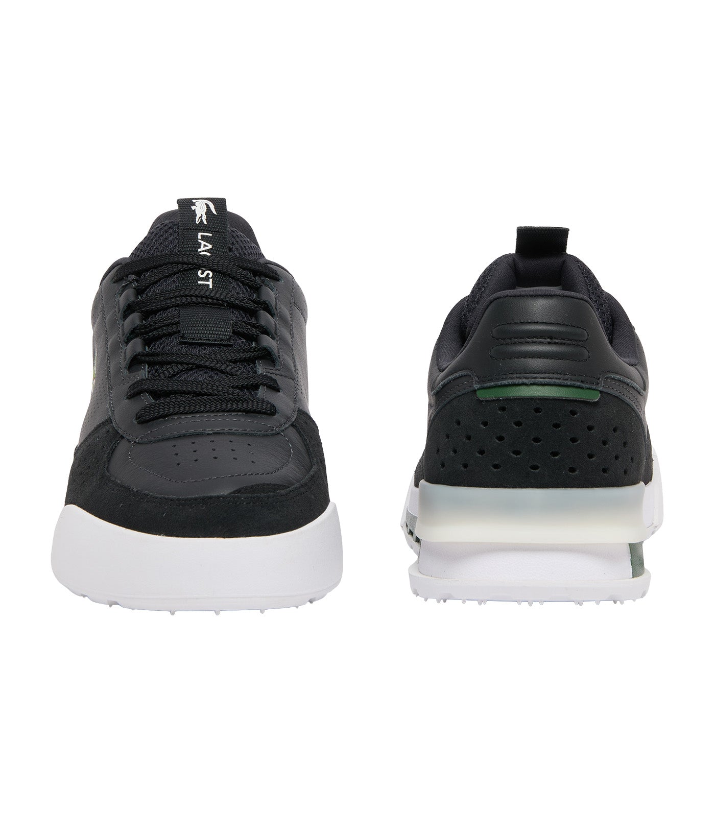 Men’s Slam Break Leather Sneakers Off Black/Off White