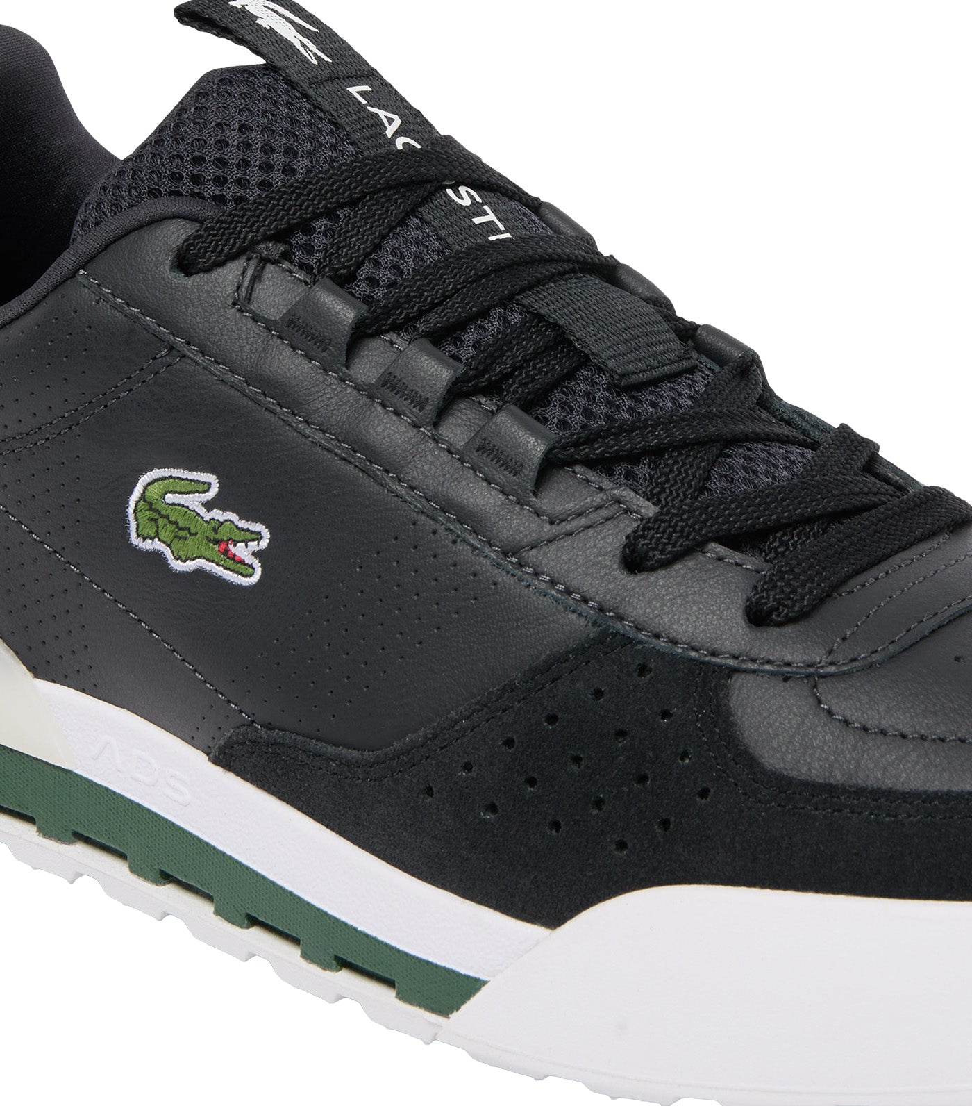 Men’s Slam Break Leather Sneakers Off Black/Off White