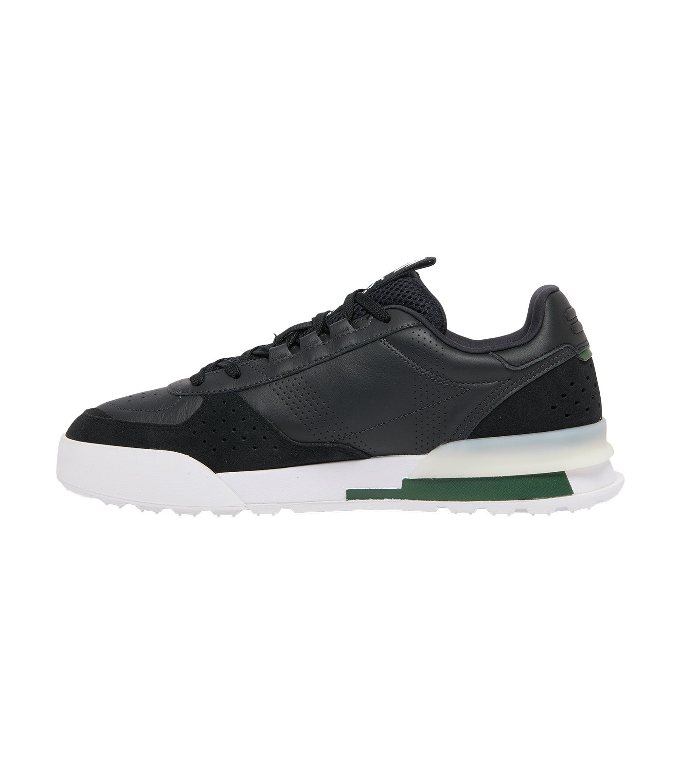 Men’s Slam Break Leather Sneakers Off Black/Off White