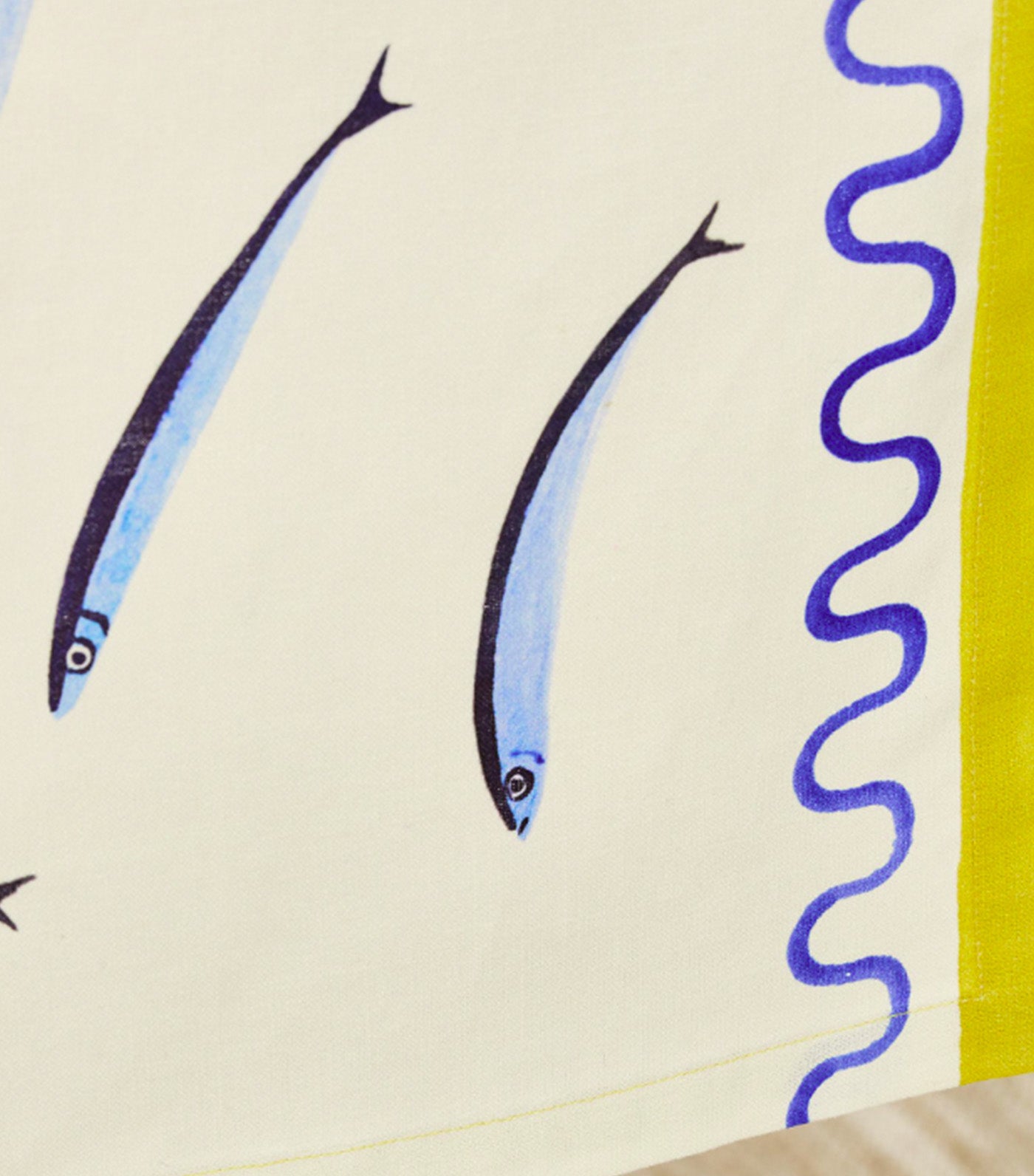 Sardine Cotton Table Runner