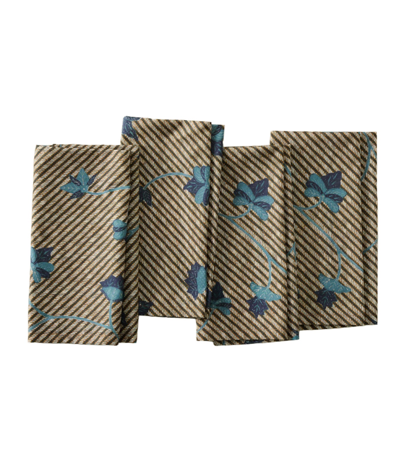 Arun Floral Napkin Set of 4 Blue