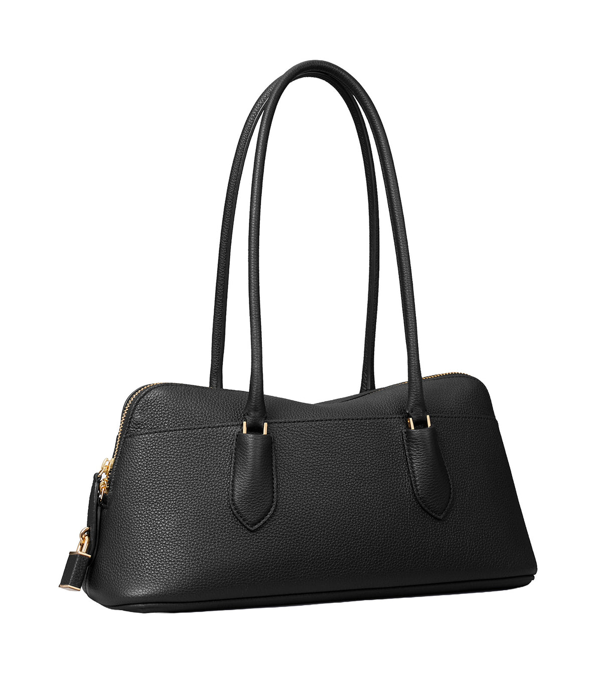 Lock East-West Satchel Black