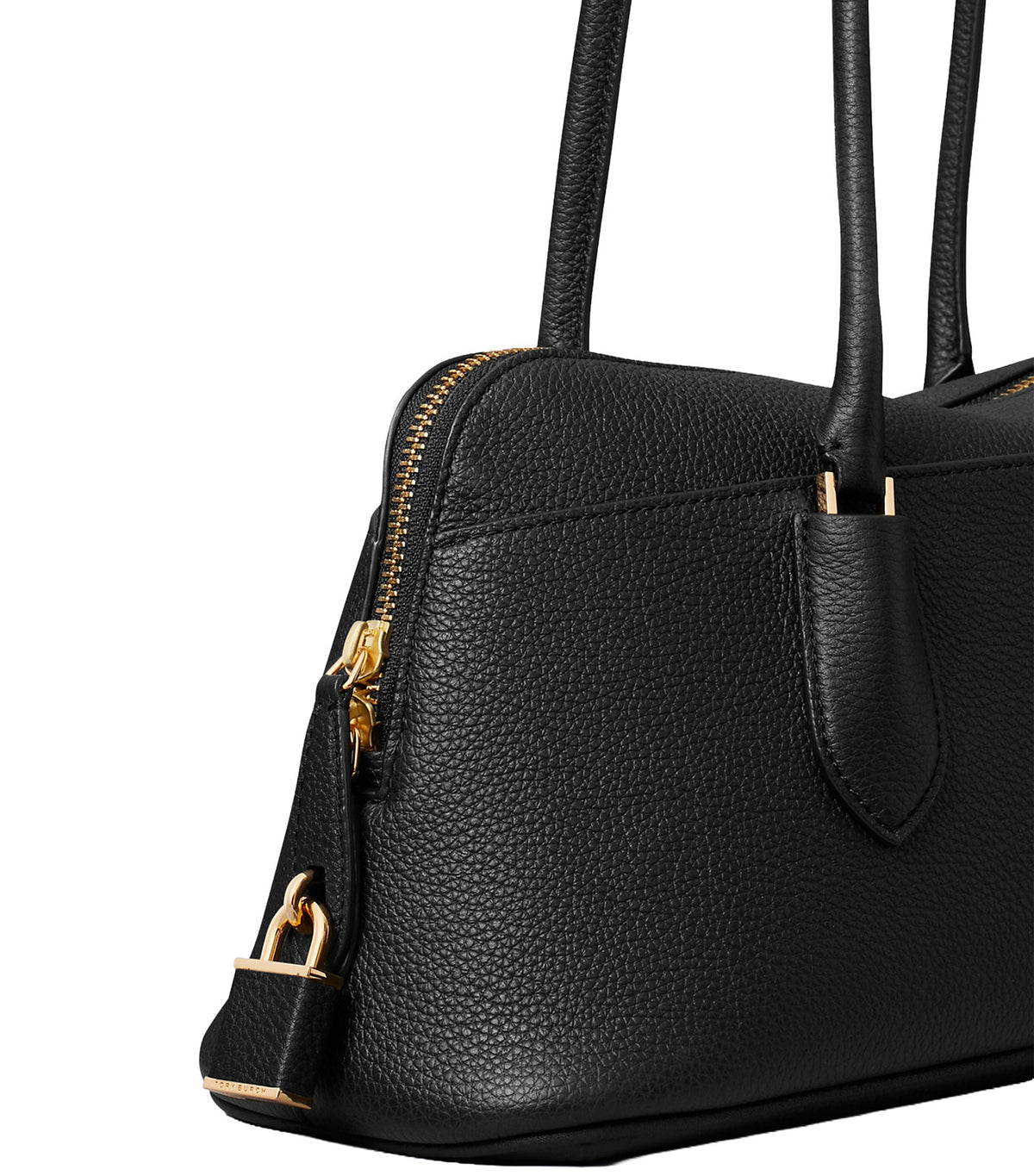 Lock East-West Satchel Black