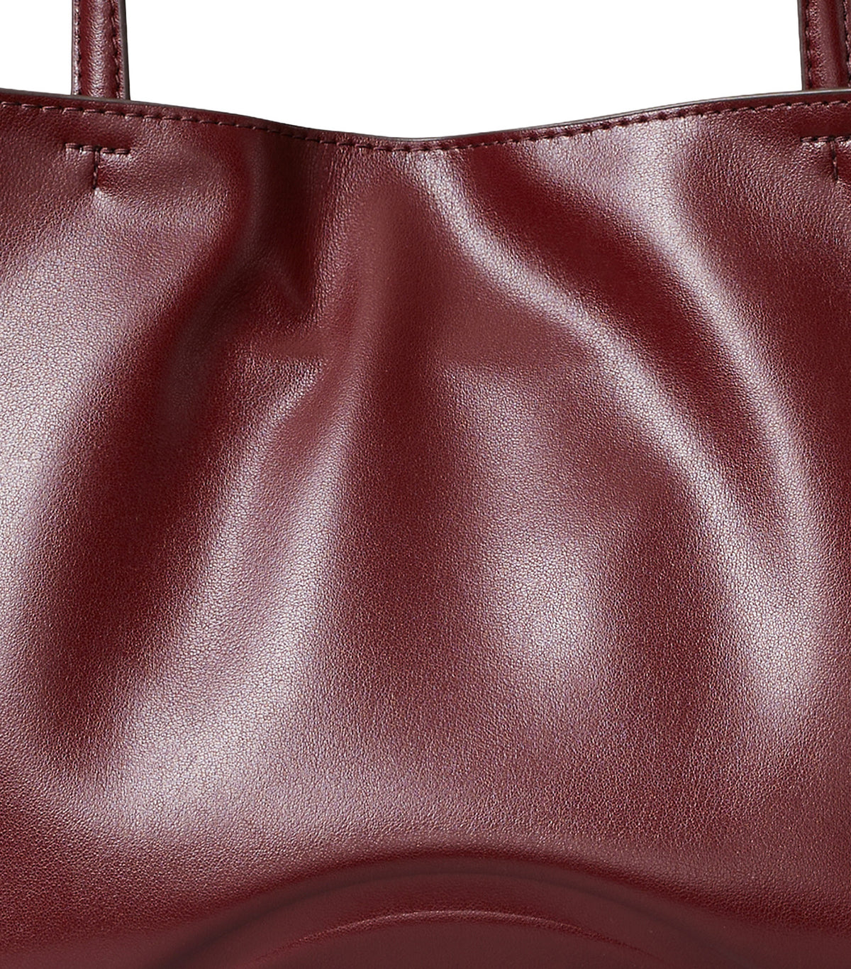Small Ella Natuura™ Drawstring Tote Bag Merlot