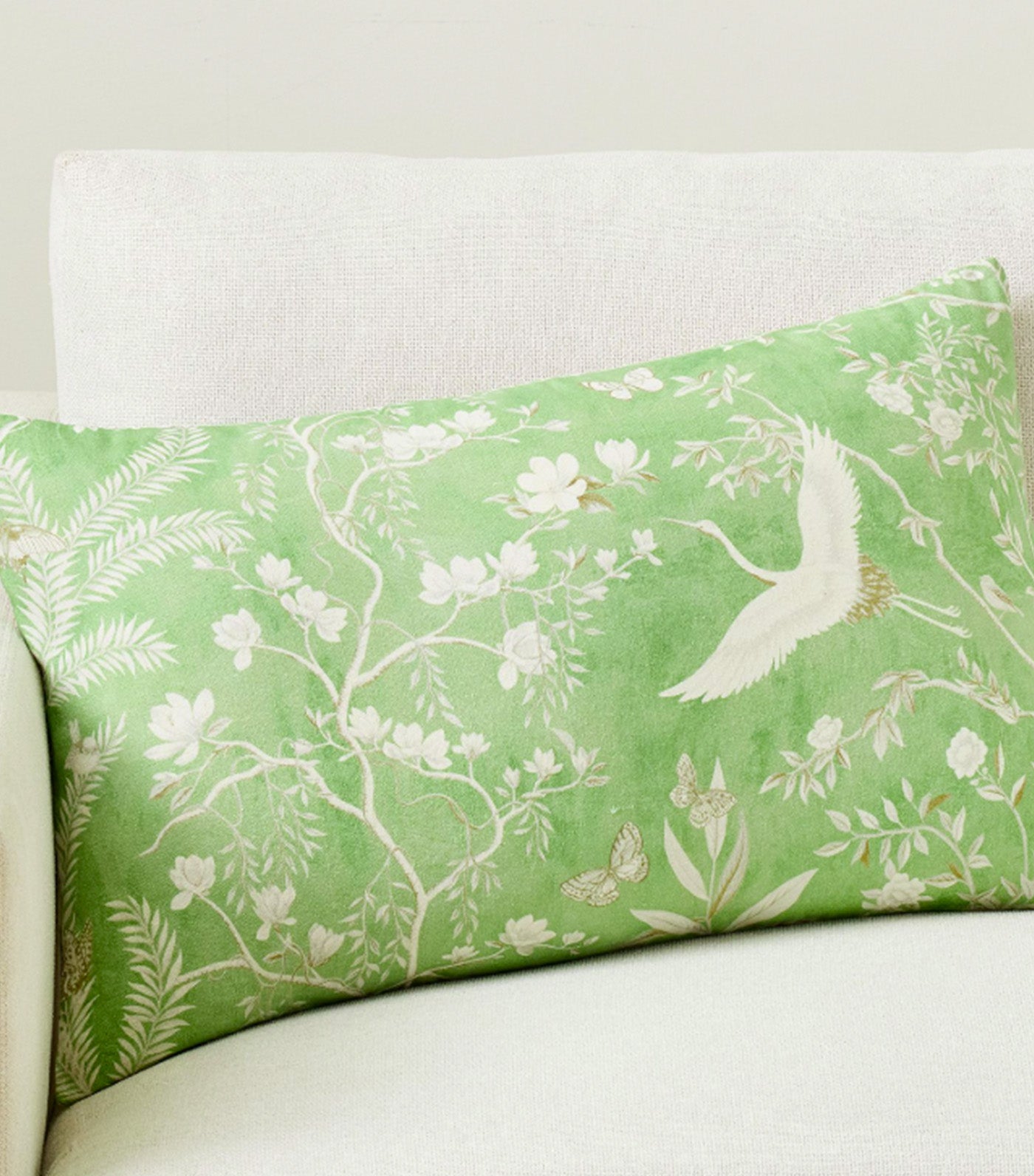 Veranda Printed Lumbar Pillow Cover Green/Multi