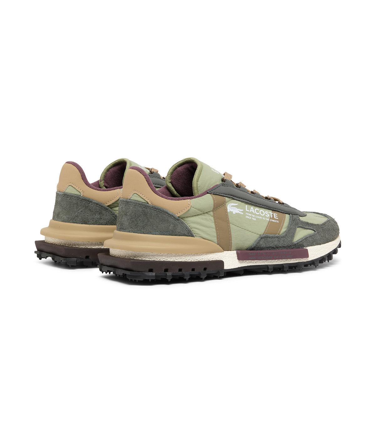Men's Elite Active Sneakers Dark Gray/Light Khaki