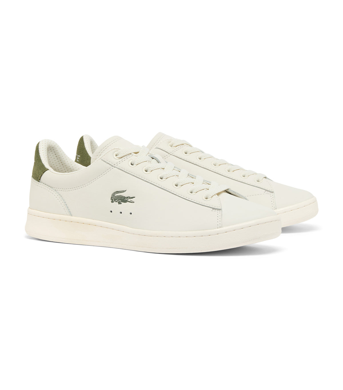 Men's Carnaby Set Leather Sneakers Off White/Khaki