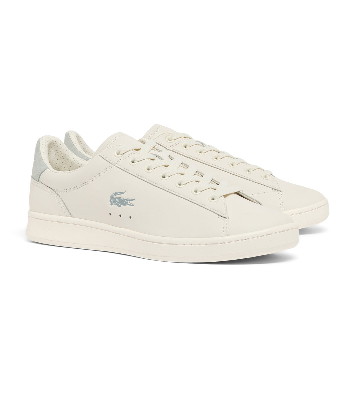 Men's Carnaby Set Leather Sneakers Off White/Light Gray
