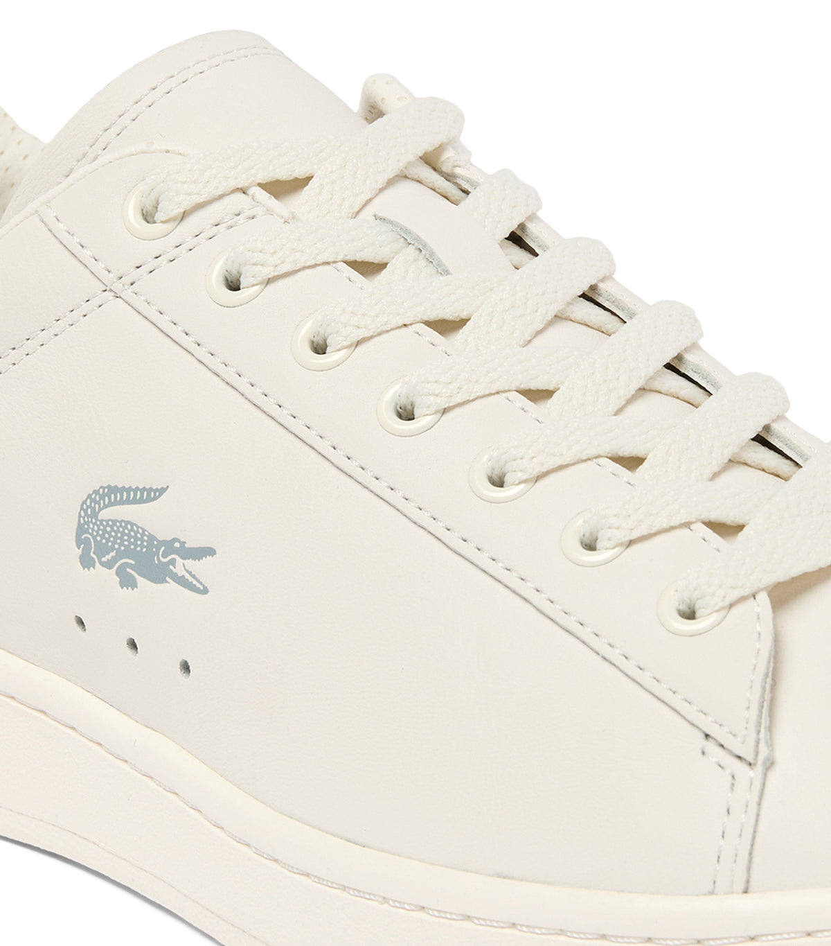 Men's Carnaby Set Leather Sneakers Off White/Light Gray