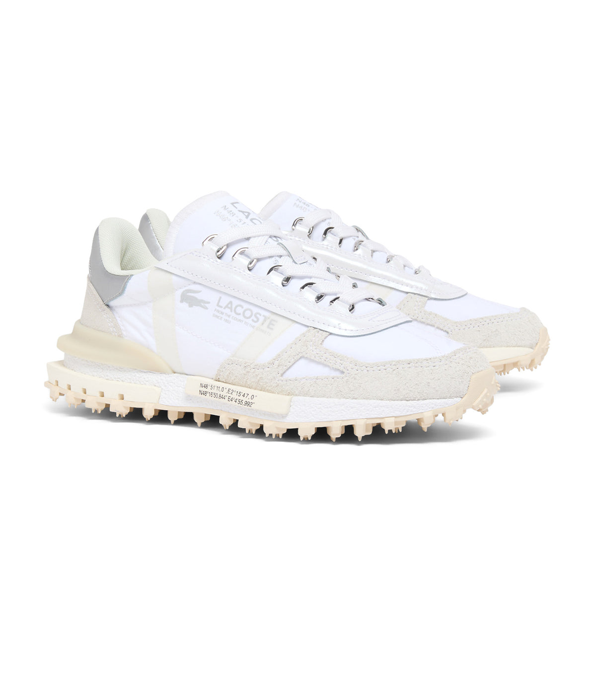 Women's Elite Active Sneakers White/Silver
