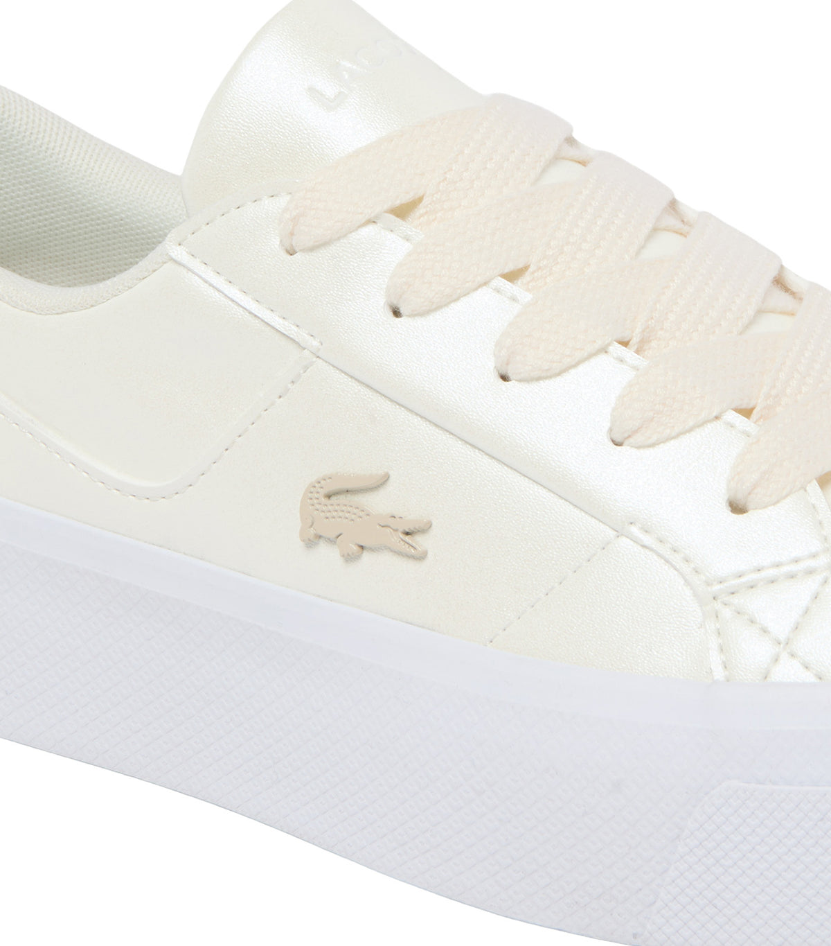 Ziane Platform Sneakers Off White/White