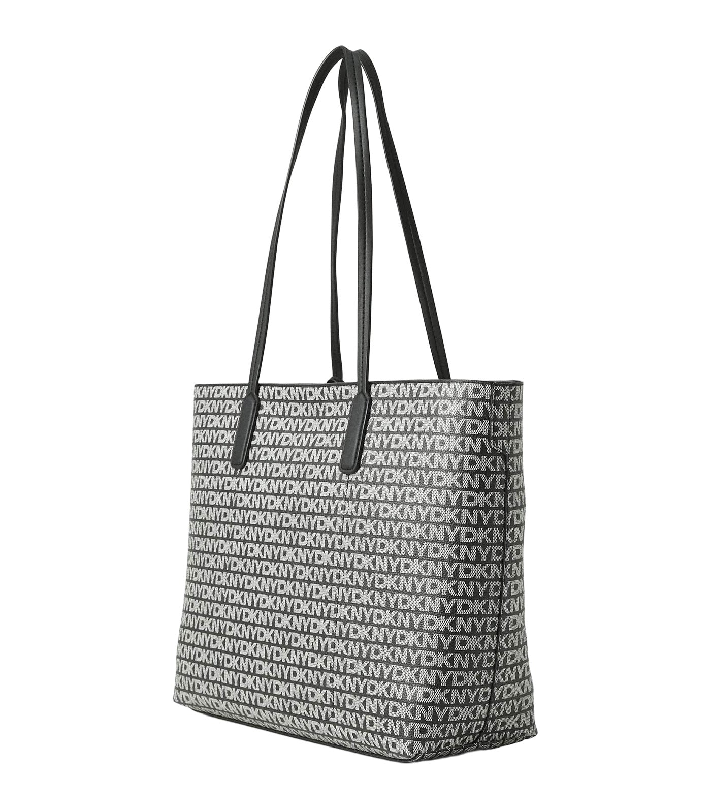Saige East West Tote Black/Sadd