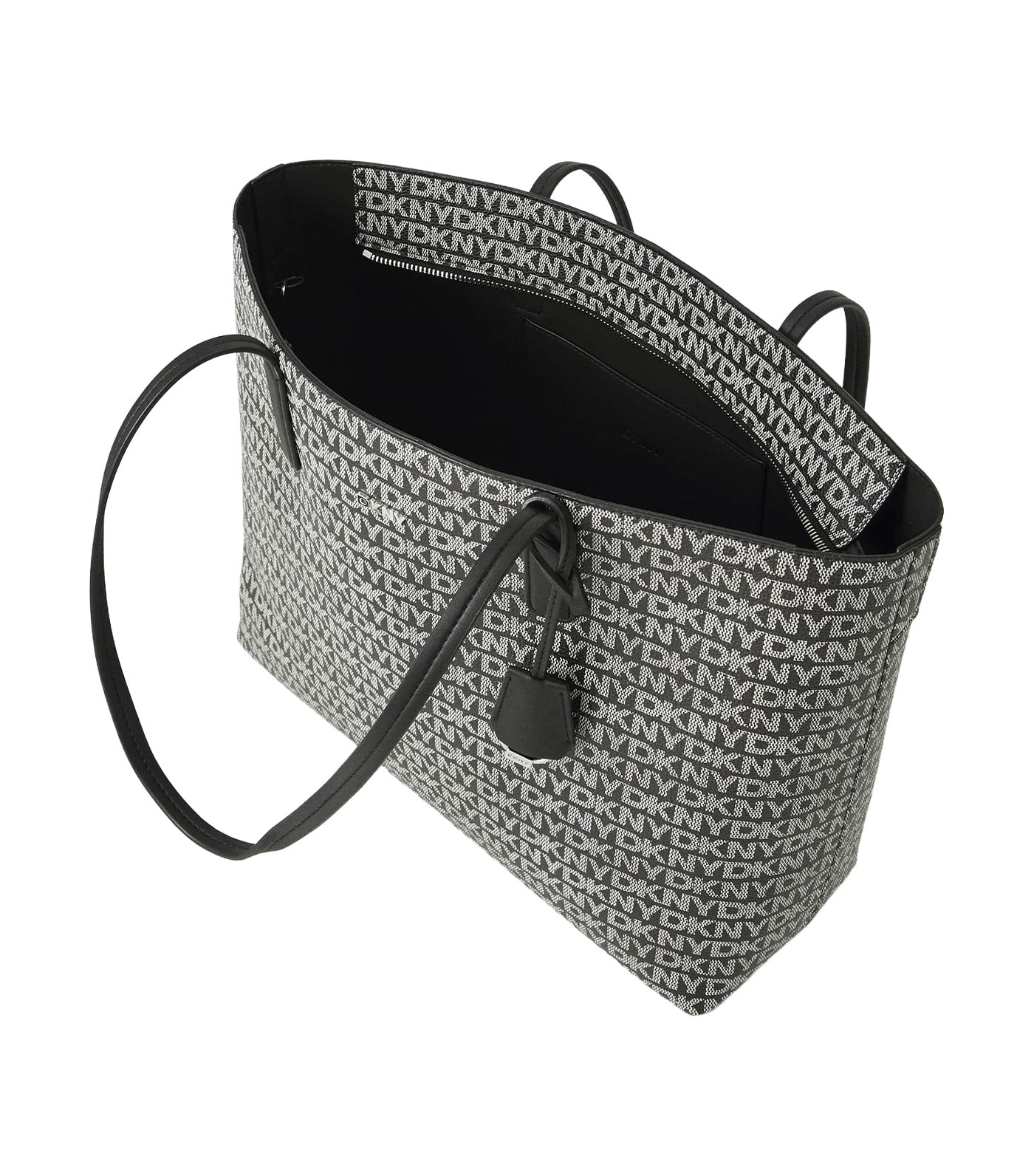 Saige East West Tote Black/Sadd