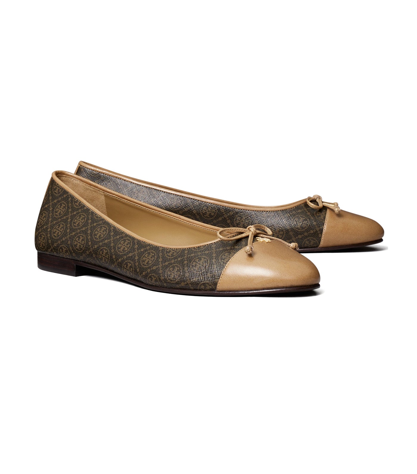 Cap-Toe Ballet French Press T Mono/Tan