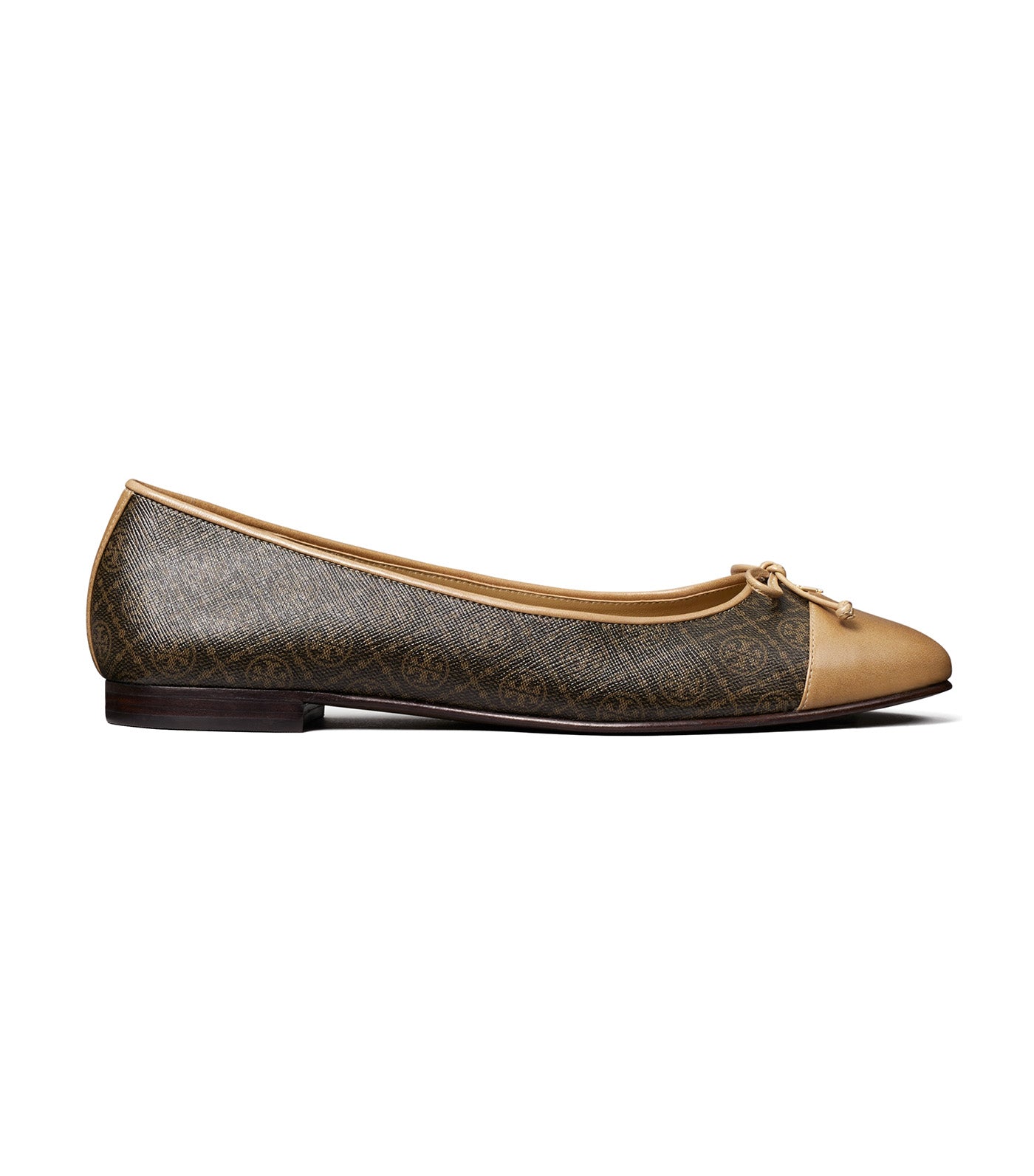 Cap-Toe Ballet French Press T Mono/Tan