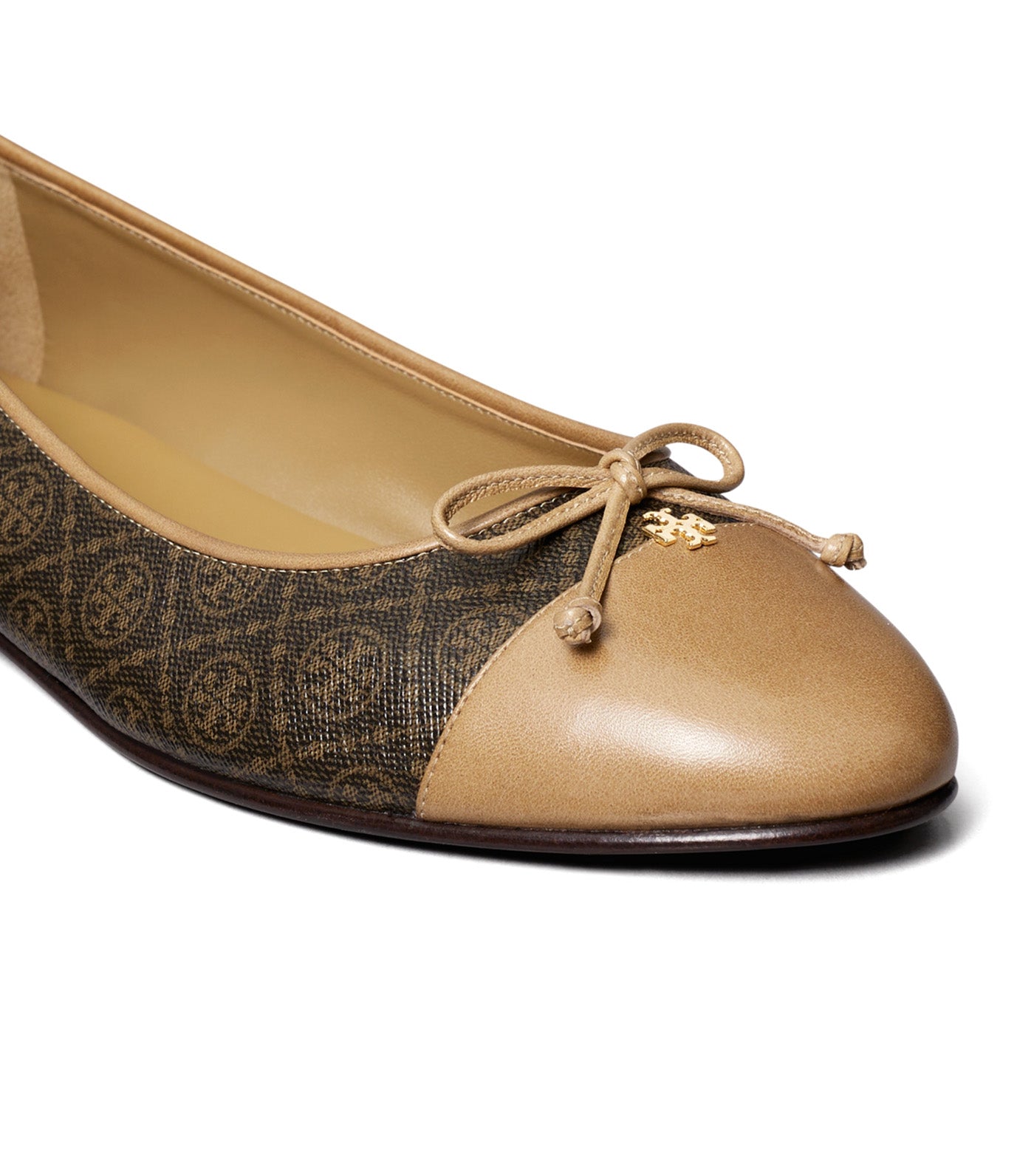 Cap-Toe Ballet French Press T Mono/Tan