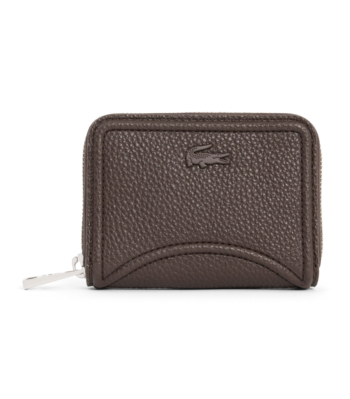 Everyday Club Zipped Coin Purse Dark Brown
